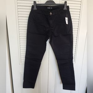 High-Waisted Wow Skinny Black Pants for Women